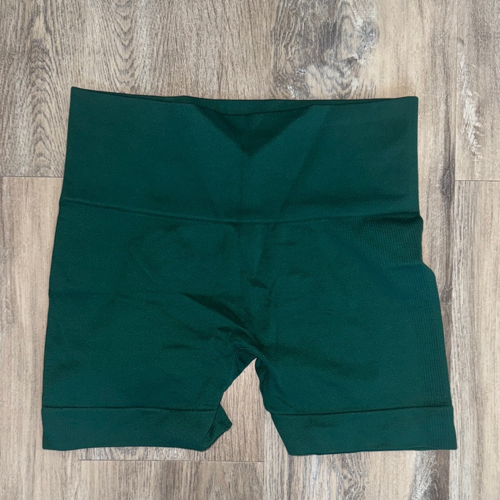 SET Active Dark Green Athletic Shorts